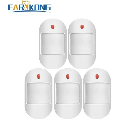 PIR Motion Sensors Infrared Sensor Motion Detector 433MHz Wireless 5V USB Power Supply For Wifi GSM Home Burglar Alarm System