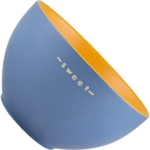 Simple Creative Ceramic Rice Bowl Matte Color Glazed Instant Noodle Bowl Round Salad Bowl Breakfast Bowl