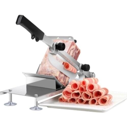 Commercial Household Manual Meat Slicer Lamb Beef Meatloaf Frozen Meat Cutting Machine Vegetable & Meat Hand Mincer machine
