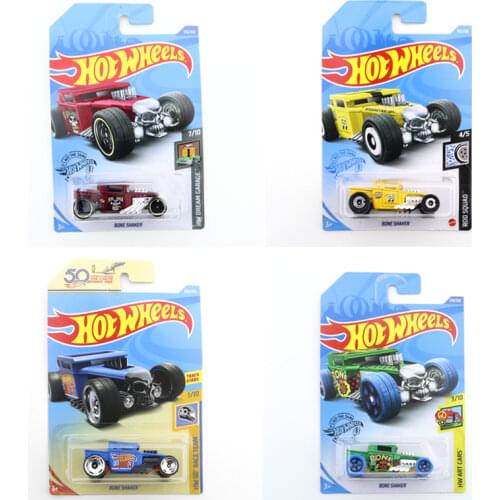 2019-117 BONE SHAKER Original Hot Wheels Mini Alloy Coupe 1/64 Metal Diecast Model Car Kids Toys Gift