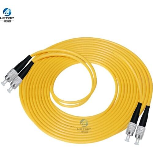 Printer fiber cable FC/FC Double core Fiber 6.5m/8m/10m Patch Cable patch cord For eco solvent printer