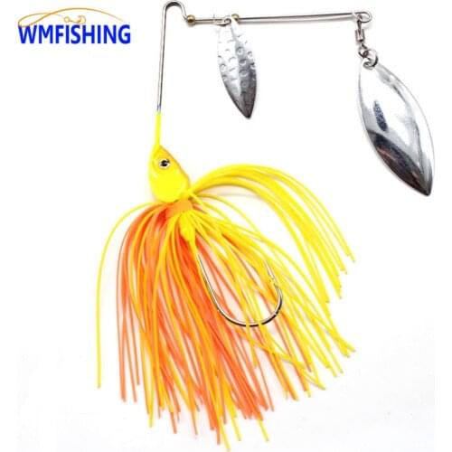 1pcs JIG Head Hook Wobbler Spinners Spoon Bait 17g Fishing Lure Artificial Bait Metal Sequins Spinnerbait for Pike Peche Tackle