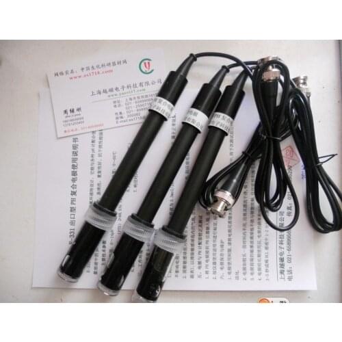 1 Piece PH Probe E-331 PH Composite Electrode Anti-pollution Anti-oxidation High Temperature Resistance Long-term Monitoring