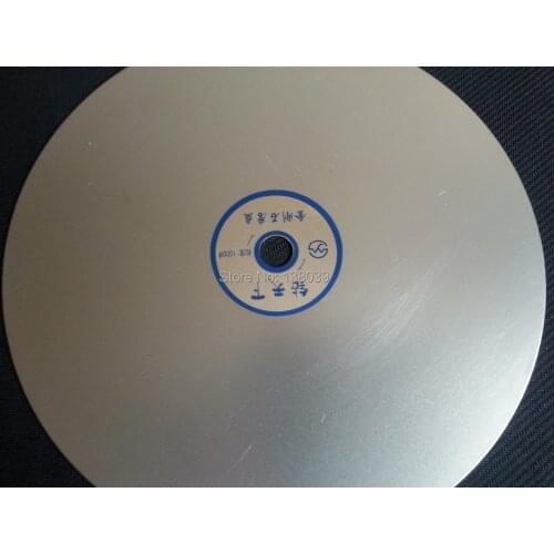 12'' INCH Grit 1500 Diamond coated Flat Lap wheel Jewellery grinding polishing disc