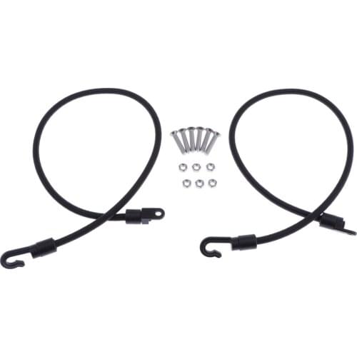 Bulk 2 Kayak Canoe Marine Boat Bungee Cord Paddle Fishing Rod Holder Keeper