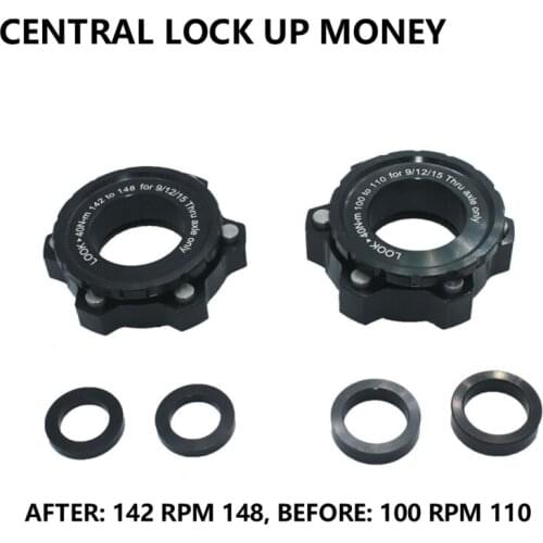 Center Lock Hub Boost Adapter,Center-Lock for 6-Hole, 15x100 to 15x110, 12x142 to 12x148,CenterLock for brake disc