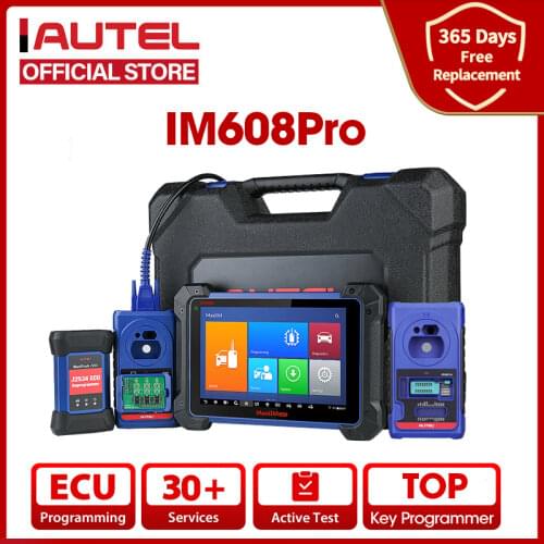 Autel IM608 MaxiIM 608 OBD2 Scanner OBDII Car Auto Diagnostic Tool OBD 2 All System Key Programming PK IM508 Key Programmer