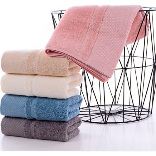 100% Pure Cotton Super Absorbent Large Towel Face Bath Towel Bathroom Adults Shower Soft Comfortable Travel Sport Beach Towels
