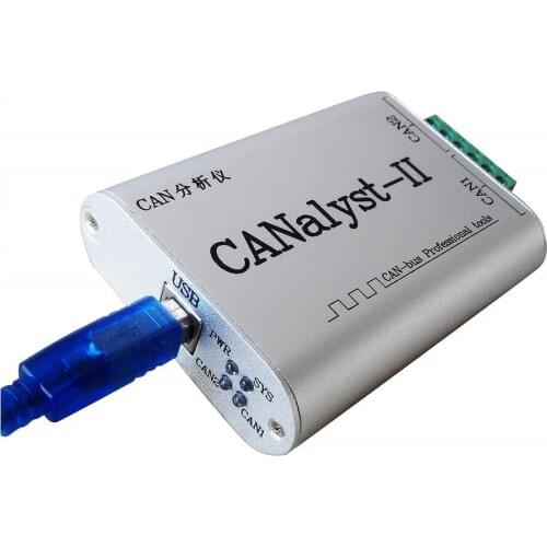 CAN Analyzer USB To CAN Analyzer CAN-BUS Converter Adapter CANOpen J1939 DeviceNet USBCAN-2 CANalyst-II Compatible With ZLG