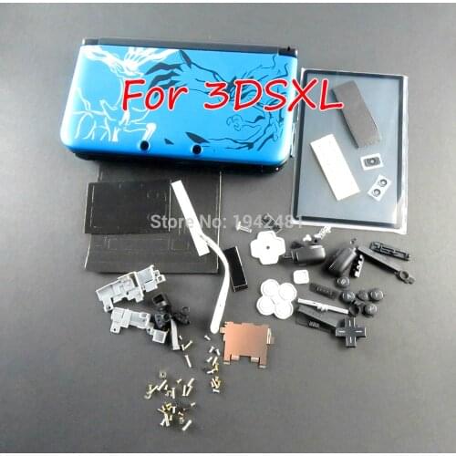 7colors Housing Shell Case W/ Buttons For 3DS LL / 3DS XL Housing Shell Cover Case