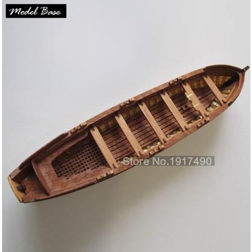 Wooden Ship Models Kits For Adult Model-Wood-Boats 3d Laser Cut Kids Educational Toy Assembly Ship Model Kit Scale 1:35 Lifeboat
