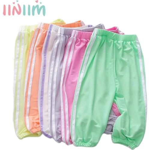 Kids Long Sports Pants Soild Colour Boys Girls Bloomers Cotton Trousers for 2021 Autumn Casual Children Sweatpant 1-5Year