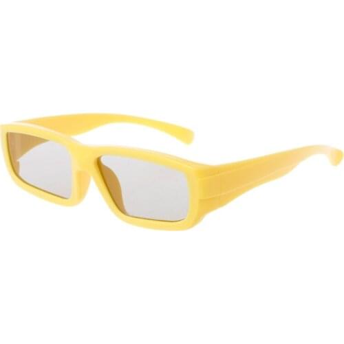Children Size Circular Polarized Passive 3D Glasses For Real D 3D TV Cinema Movie L4MA