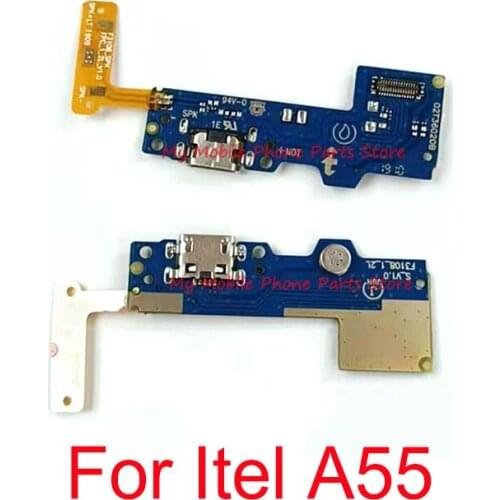 USB Charging Port Dock Connector Board Flex Cable For Itel A55 USB Charge Charger Port Flex Cable Replacement Repair Parts