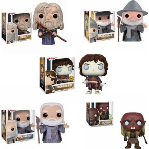 Funko The Lord of 13# GANDALF 45# 443# the Rings Action Figure 10cm Limited Edition Collectible Model Toys for Children Gift