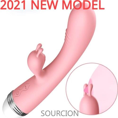 SWT G Spot Dildo Rabbit Vibrator for Women Dual Female Vagina Clit Massager Vibration Silicone Waterproof Sex Toy For Women