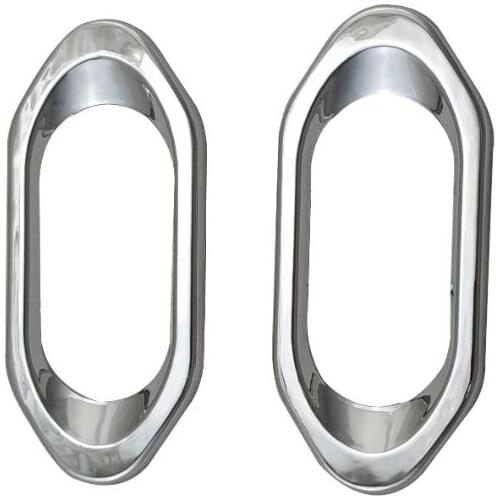 Chrome Car Styling Side lamp Cover Blinker Light Frame Panel Overlay FOR Nissan Frontier NAVARA 2008-2013 D40