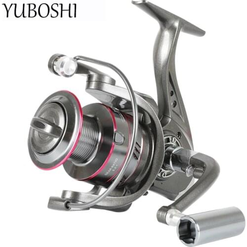 YUBOSHI Brand YO1000-6000 Spinning Reel 5.2:1 5-12KG Max Drag Metal Spool Metal Knob Spinning Fishing Reel Fishing Wheel