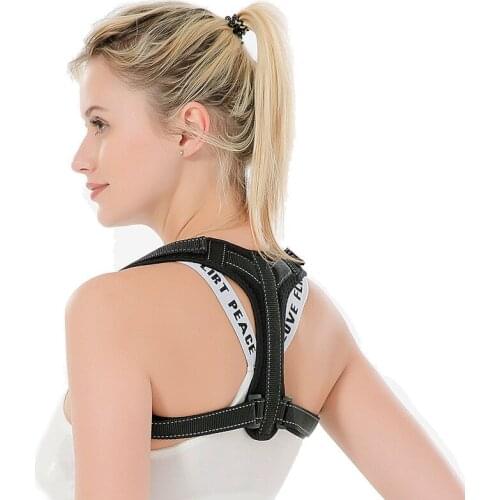 New Back Spine Posture Corrector Back Shoulder Posture Correction Band Humpback Back Pain Support Relief Brace Belt