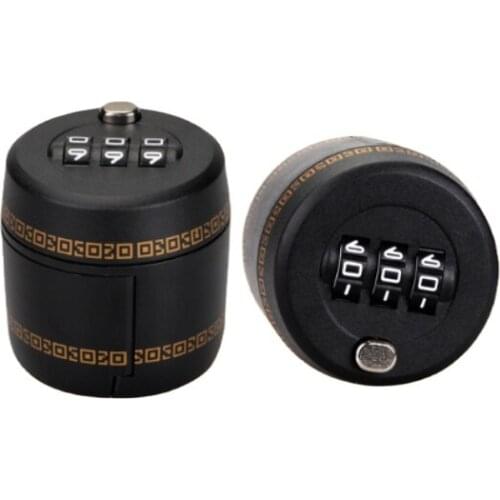 Plastic Bottle Password Lock Combination Lock Wine Stopper Vacuum Plug Device Preservation For Furniture Hardware