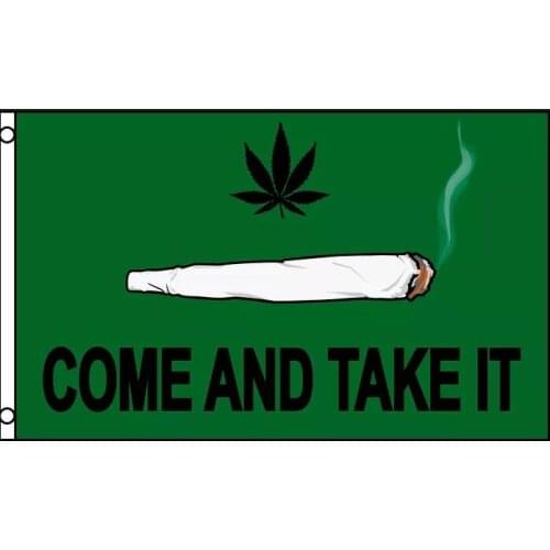 Come and take it flag banner with 90x150cm custom history business hobby banner