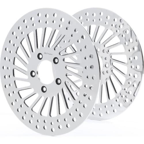 Motorcycle 11.5" Front Left Right Brake Rotor Fit For Harley Softail Dyna Sportster XL 883 1200 Touring Road King Electra Glide