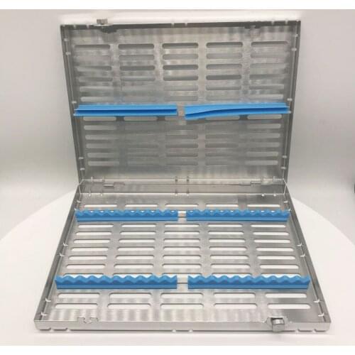 CE ISO Approved Dental Instrument Cassette Dental Instrument Tray 280x210x32mm