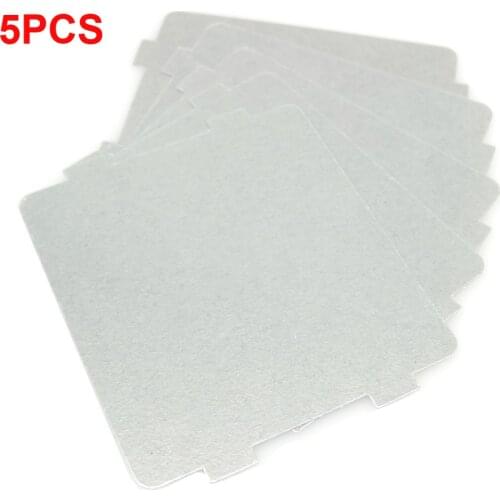 5pcs 9.9cm*10.8cmcm Spare parts thickening mica Plates microwave ovens sheets for Galanz Midea Panasonic LG etc.. magnetron cap