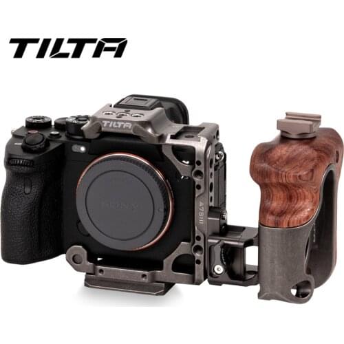 Tilta TA-T18-A Sony A7SIII A7S3 Camera Cage Tactical Gray Half Cage Armor Side Handle Lightweight for SONY A7S3 Camera