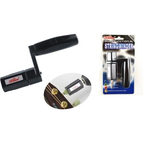 Guitar String Winder Grover Alice Multifunctional Guitar String Winder Speed Peg Puller Bridge Pin Remover Luthier Tool