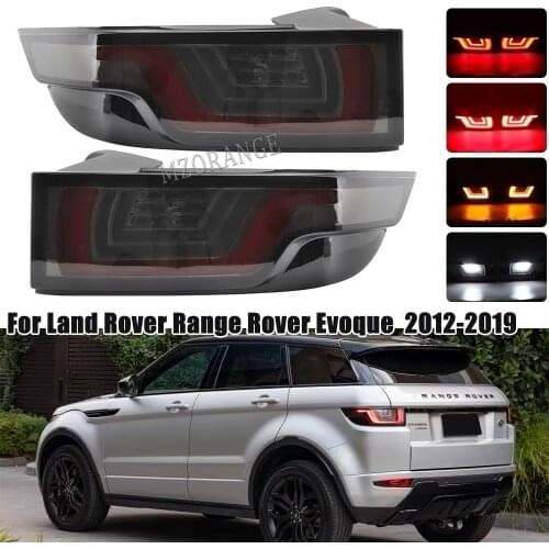 2PCS Tail Light For Range Rover Evoque 2012-2019 LED Stop Brake Bumper Signal Lamp Rear Warning fog lights Car Styling Promotion