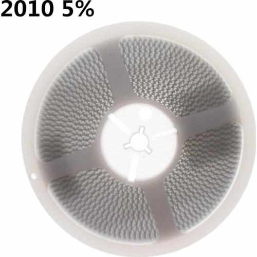 4000pcs/lot 2010 5% SMD Resistor 2010 0.01R-0.091R 0.1R-0.91R 0R 1R-10M 5% resistor in reel 2010 chip fixed resistor