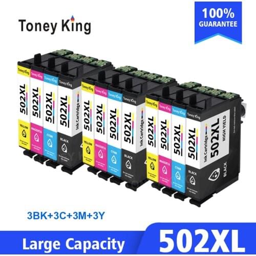502XL Compatible For Epson T502XL T502 Ink Cartridge Suit for Epson Expression Home XP-5100/XP-5105 WF-2860DWF/WF-2865 DWF