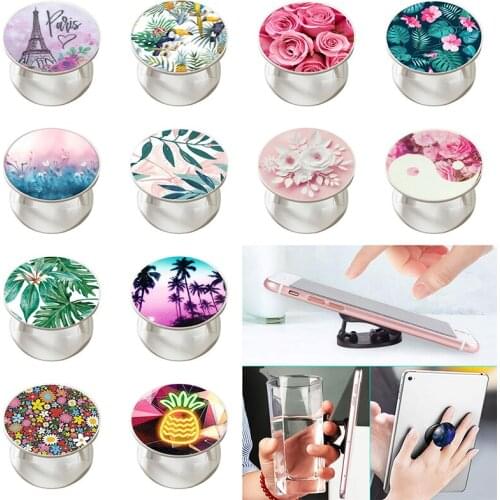 Popular Practical Grip Phone Holder Support Smartphone Popping Phone Holder Pocket Socket Finger Grip Stand for Phones Tablets