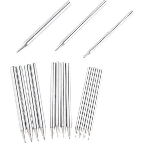 DRELD 5Pcs/Set Soldering Iron Tips Lead-Free Solder Tips 30W/40W/60W Replacement Welding & Soldering Supplies Welding Tools