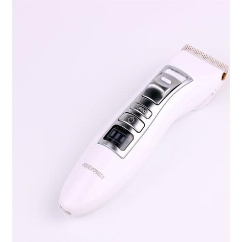 Electric hair trimmer rechargeable hair clipper haircut machine beard trimmer hair cutter low noise ceramic cutter head