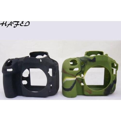HAFEI Fashion Nice Camera Case Soft Silicone Rubber Skin Cover For Nikon D810 Protective Body SLR Bag Camouflage Black Colors