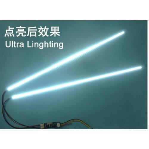 Hot Sale 4PCS/LOT 540mm Adjustable brightness CCFL led backlight strip kit,Update 24inch lcd monitor to led bakclight