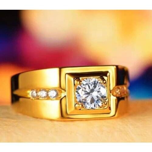 Fashion Unisex Ring Women Men Silver Color Inlaid Crystal Rhinestone Zircon Metal Ring for Party Jewelry Accessories