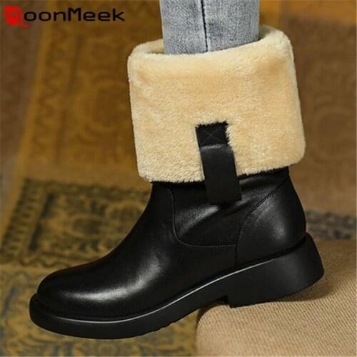 MoonMeek Women's High Boots