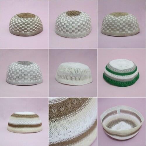 Islam Knitted hats arabic turban muslim Mesh cap Muslim worship hat for men wholesale/dropshipping 123179