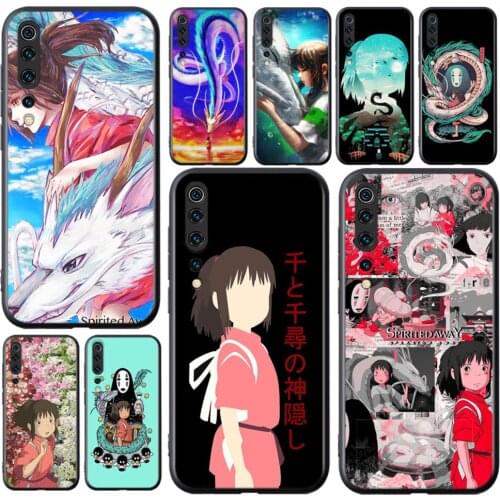 Anime Spirited Away For Xiaomi Mi 11i 11 10T 10 9T 9 A3 8 Lite CC9 SE Note10 Lite Ultra Pro Soft Silicone Phone Case