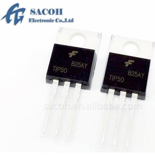 New 10PCS/Lot TIP50 TIP50TU TIP50G TIP50C TIP51 TIP52 TIP53 TIP54 TIP55 TIP56 TIP57 TIP58 TIP59 TO-220 Power Bipolar Transistor