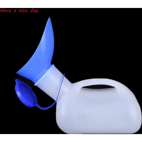 Portable 1000ML Portable Urinal Travel Car Toilet Kids Vehicular Potty Pee Camping High-capacity Urinals Cute Baby Kids Girl Boy