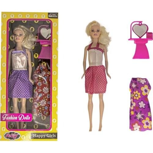 ANLİLY Replacement Fatigues and Makeup Mirror Baby-Toy Baby Kinds-Barbie Dolls-Replacement Clothing