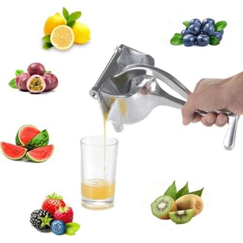 Manual Juice Squeezer Aluminum Alloy Hand Pressure Orange Lemon Juicer Sugar Cane Fresh Juice Fruit Juicer Healthy Lifestyle