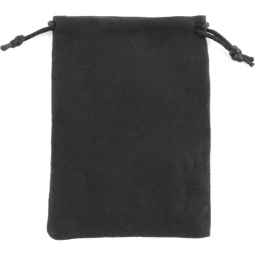 1pc Suede Dice Bag D&D Flannelette Bag Tarot Card Jewelry Drawstring Storage Bag