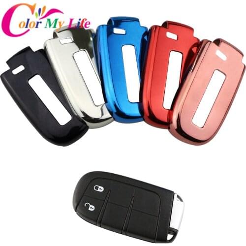 TPU Key Protection Cover Key Covers Case for Jeep Compass 2th Renegade Grand Cherokee for Dodge 2016-2020 Smart Key