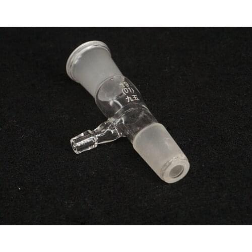 19/26 Ground Joint Female to Male Lab Glass Transfer Gas Adapter Glassware