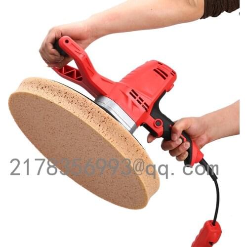 220V Hand-held Electric Concrete Epoxy Cement Mortar Trowel Wall Smoothing Polishing Machine Putty Smoothing Tool